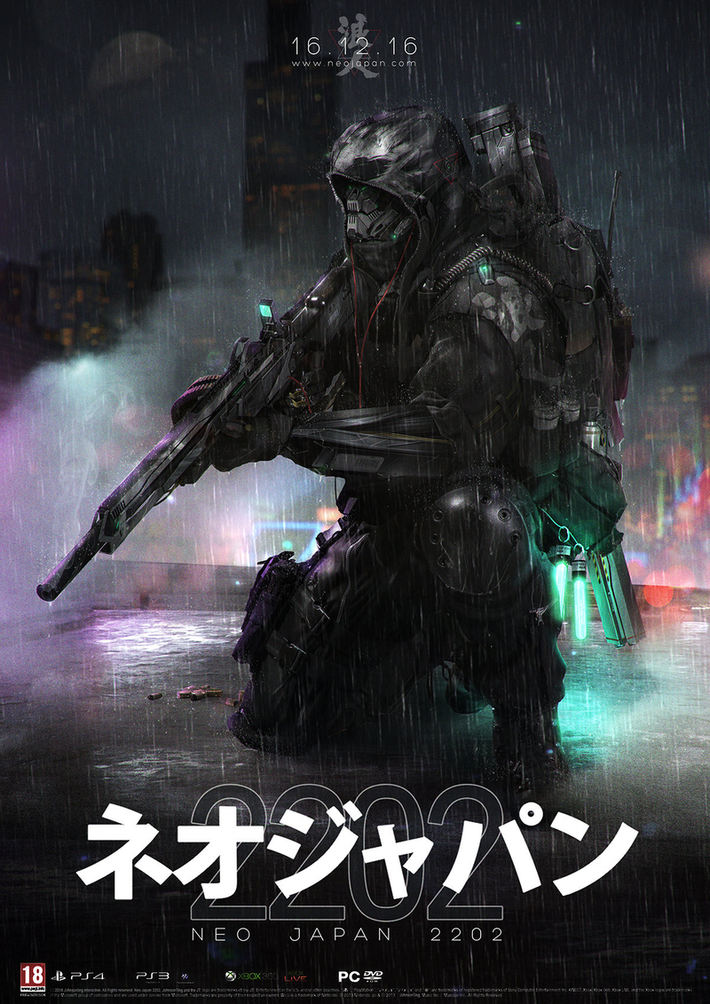 Illustration for article titled Japan In 2202 Looks Exactly Like You'd Expect